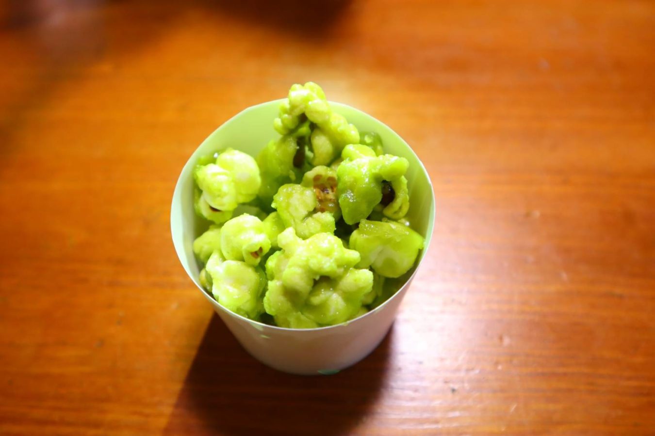 抹茶キャラメルポップコーン@京田辺